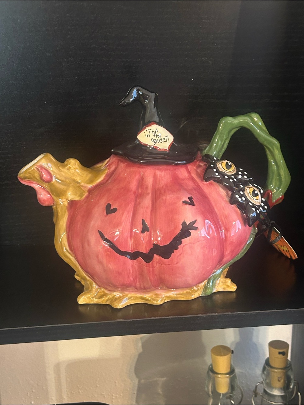 Whimsical Pumpkin Teapot by Blue Sky